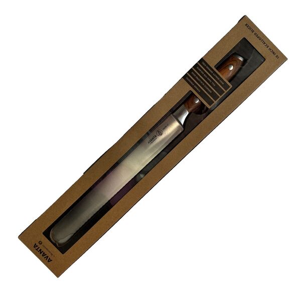 Messermeister Avanta 10” Scalloped Slicer Knife New - Picture 1 of 15